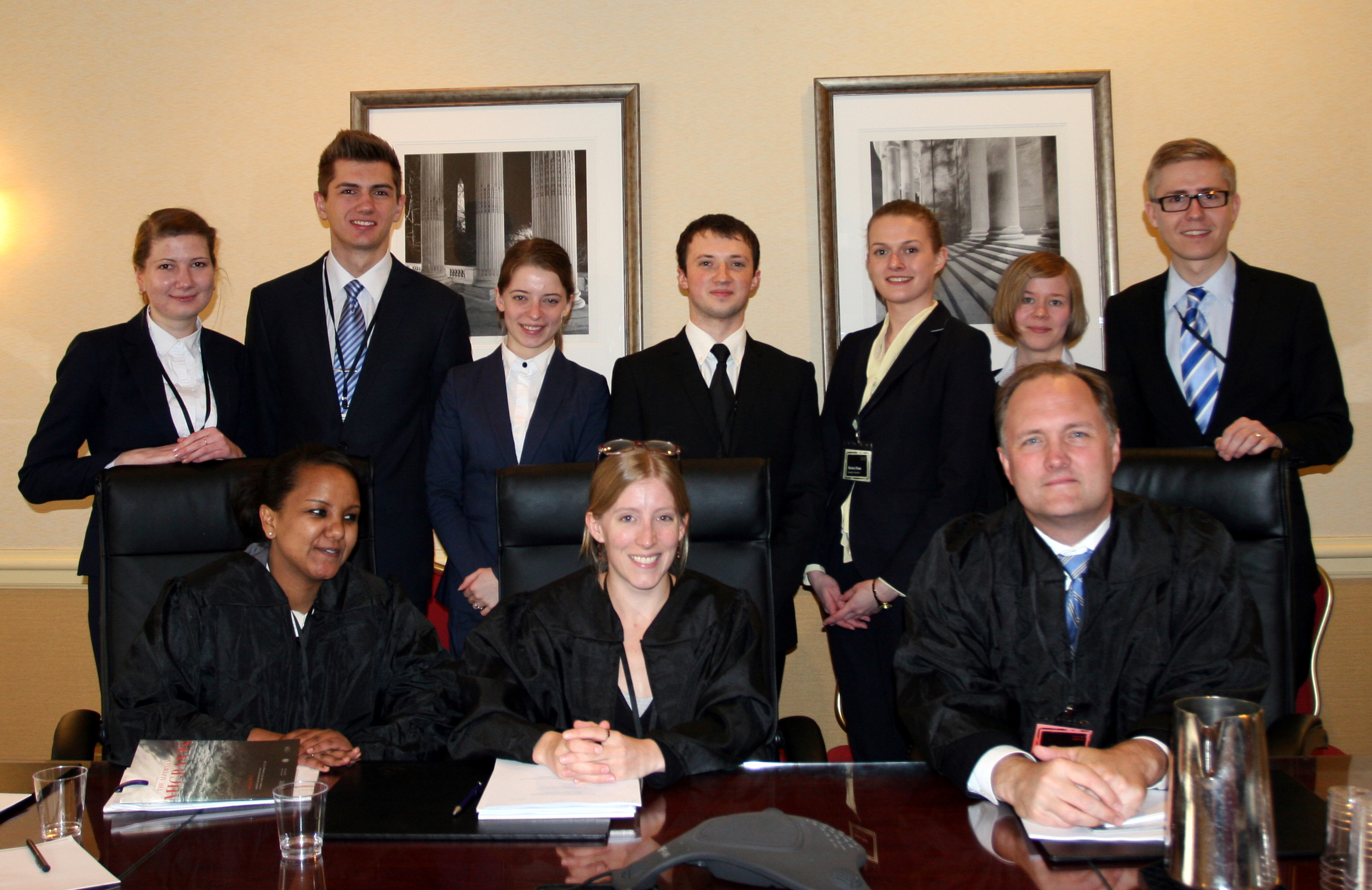 Orest during the Law Moot Court Session in Washington, DC