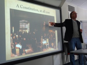 Lecture providing historical context
