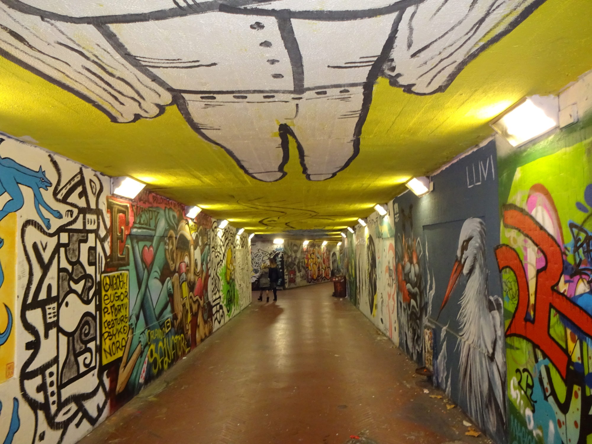 Graffiti in Tunnel