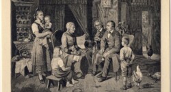 A gathering in European History: Dorothea Viehmann with the Brothers Grimm